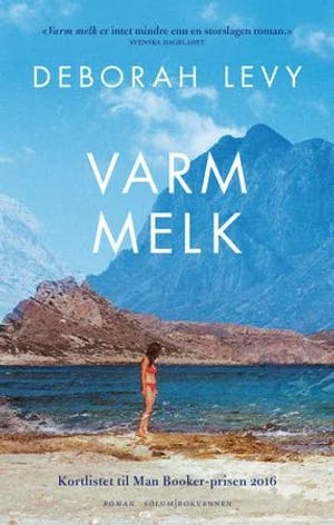 Omslag: "Varm melk : roman" av Deborah Levy