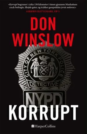 Omslag: "Korrupt" av Don Winslow
