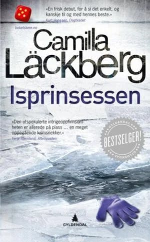 Omslag: "Isprinsessen" av Camilla Läckberg