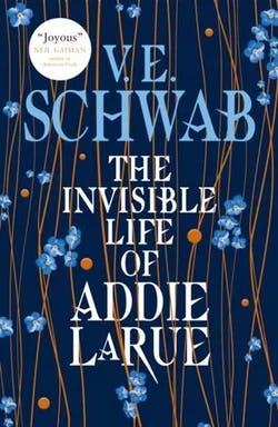 Omslag: "The invisible life of Addie Larue" av Victoria Elizabeth Schwab