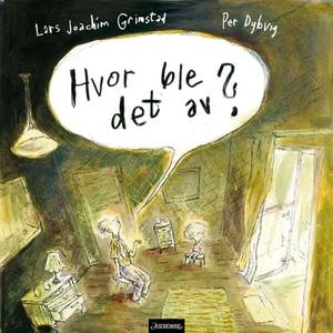 Omslag: "Hvor ble det av?" av Lars Joachim Grimstad