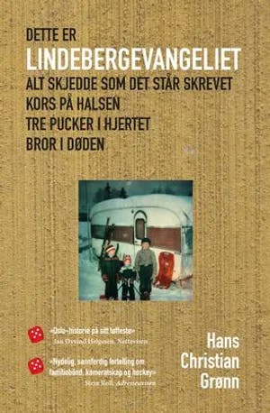 Omslag: "Lindebergevangeliet" av Hans Christian Grønn