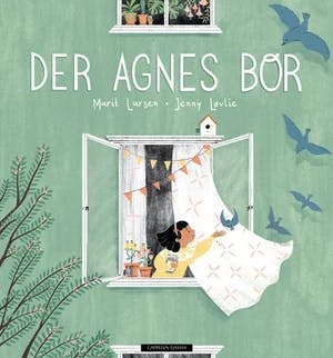 Omslag: "Der Agnes bor" av Marit Larsen